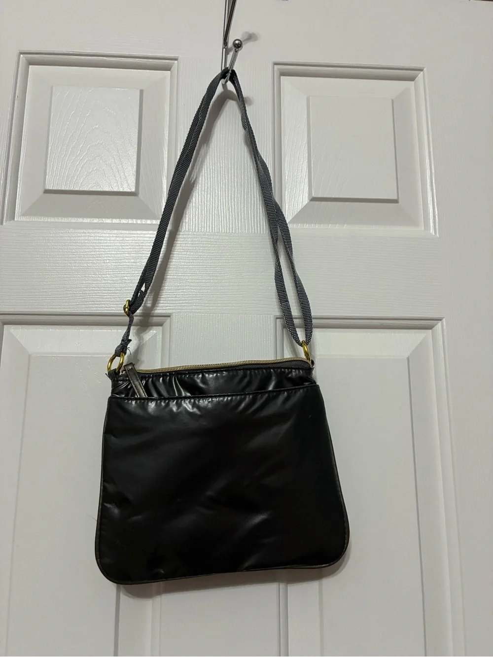 Pewter Crossbody purse